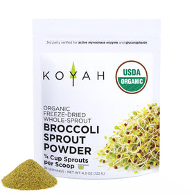 KOYAH Poudre de Germes de Brocoli Bio 132g vue de face