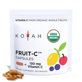 KOYAH Vitamine C 130 mg 60 capsules bio en sachet refermable