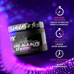Kre-Alkalyn EFX sur un plan de travail de gym