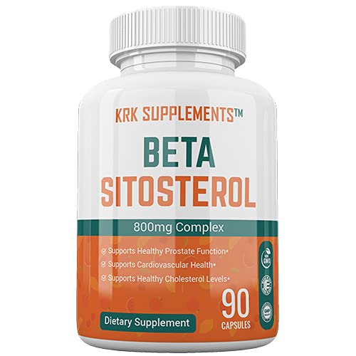 KRK SUPPLEMENTS Beta Sitosterol 800mg 90 capsules, vue de face