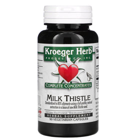 Kroeger Herb Products Chardon-Marie 60 capsules vue de face