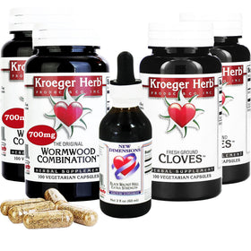 Kroeger Vermoutherbe capsules en bouteille
