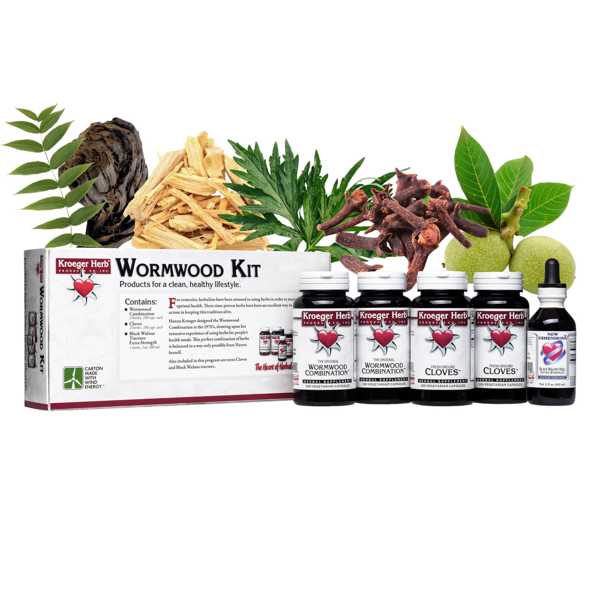 Kroeger Vermoutherbe complément alimentaire 499g vue de face