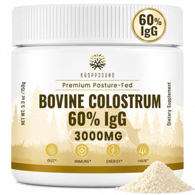 Kroppssund Poudre de Colostrum Bovin 3000 mg bouteille vue de face