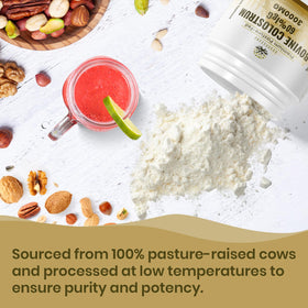 Kroppssund Poudre de Colostrum Bovin 3000 mg poudre dans un verre