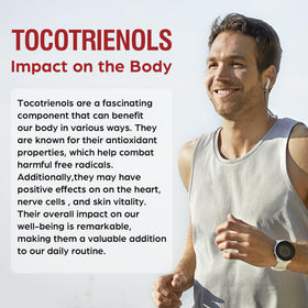 Kroppssund Tocotrienols 800 mg capsules liquides côté