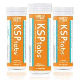KSPtabs 3 Pack de comprimés effervescents pour hydratation avec arôme de baies