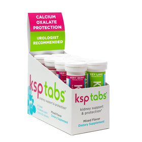 KSPtabs comprimés effervescents au goût de baies et de citron vert, boîte de 80 comprimés