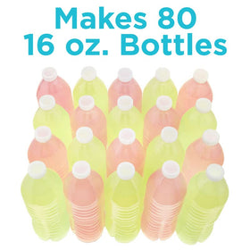 KSPtabs comprimés effervescents avec des fruits frais en arrière-plan