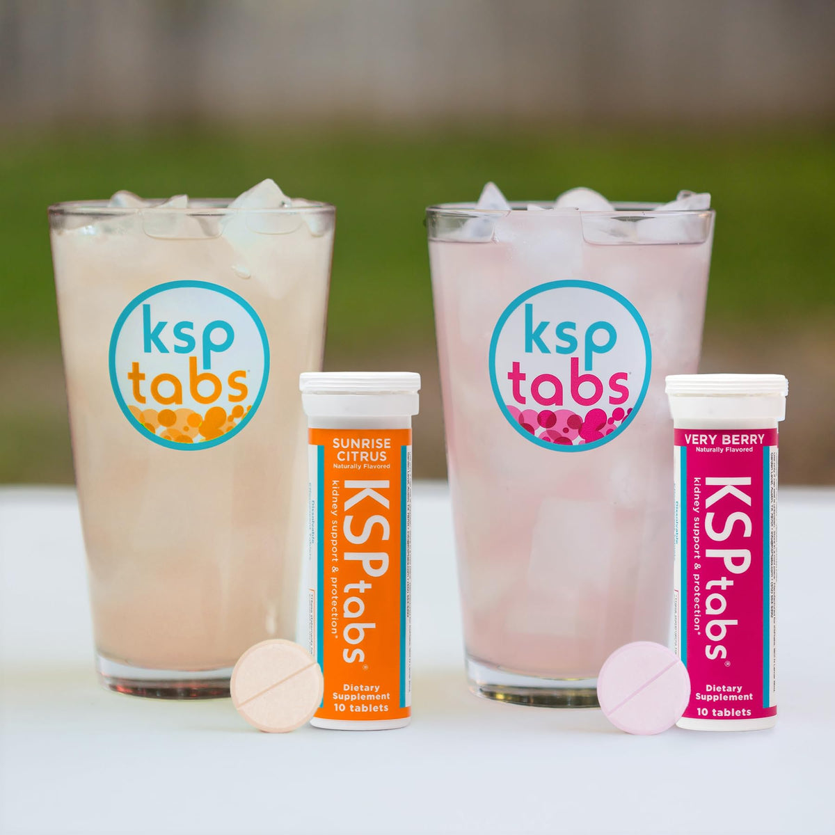 KSPtabs comprimés effervescents avec saveur de baie