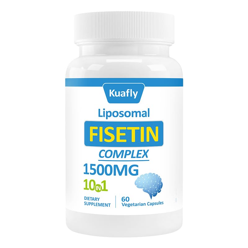KUAFLY Fisetin 1500 mg boîte avec 60 capsules