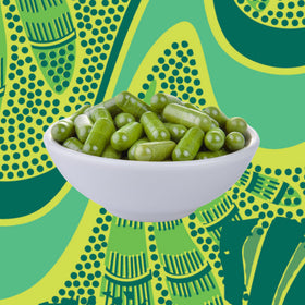 Kuli Kuli capsules de moringa bio, ouverture du flacon
