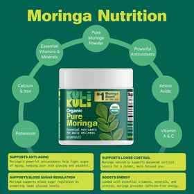 Kuli Kuli capsules de moringa bio, présentation du produit
