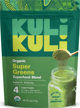 Kuli Kuli Green Power Poudre de Super Aliments 181g vue de face