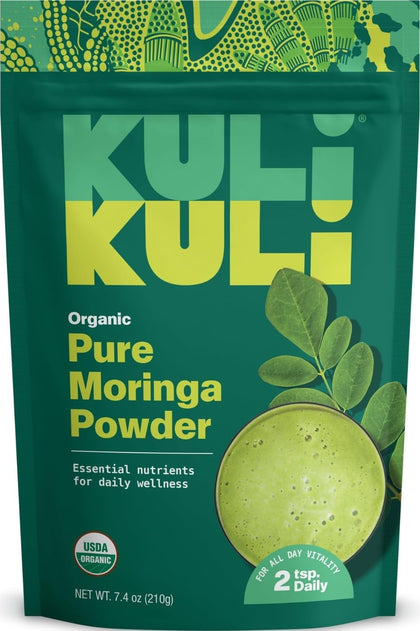 Kuli Kuli Poudre de Moringa Bio 222g vue avant