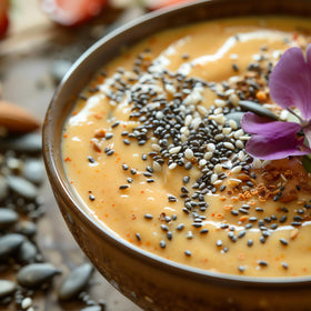 Kuli Kuli Poudre Superfood Gut Bliss 150g - vue arrière de l'emballage