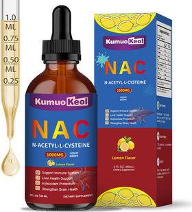 KumuoKeol Complément NAC Liquide 1000mg flacon avant