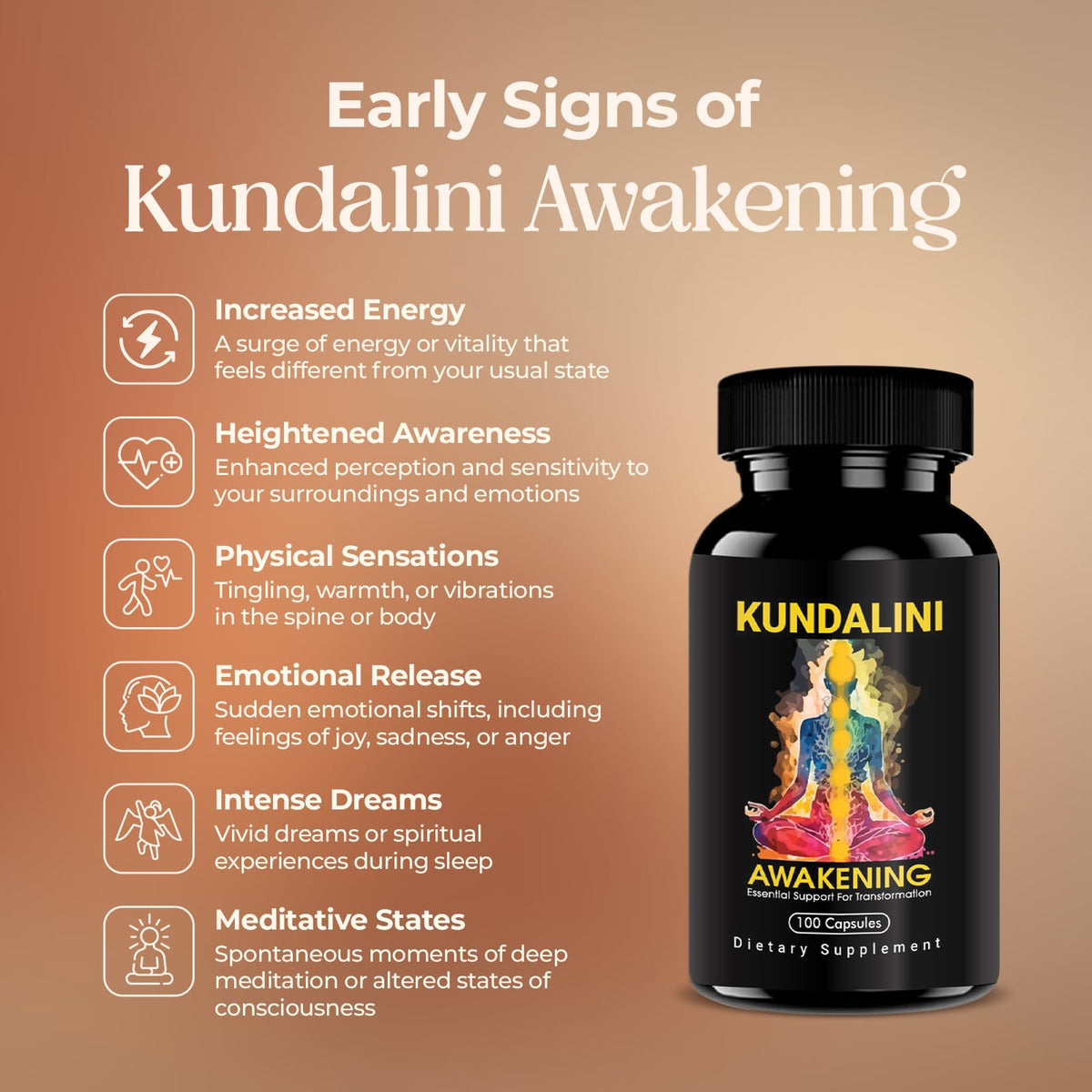 Kundalini Awakening en usage avec un tapis de yoga