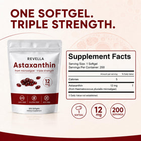 Kunnozz Astaxanthin, gélules en gros plan