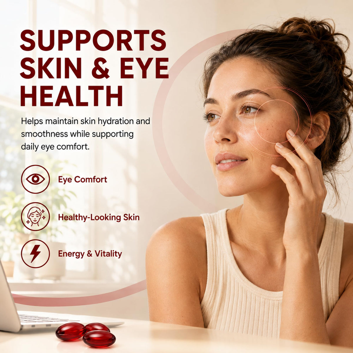 Kunnozz Astaxanthin, ingrédients sur l'étiquette