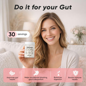 KXVUDE capsules Nuora Santé Intestinale 90 capsules avec d'autres compléments