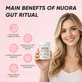 KXVUDE capsules Nuora Santé Intestinale 90 capsules avec ingrédients