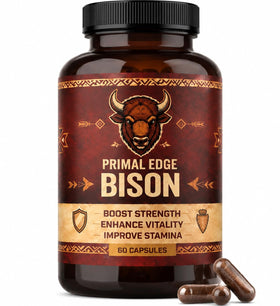 Kymezol Primal Edge Bison 60 capsules vue de face