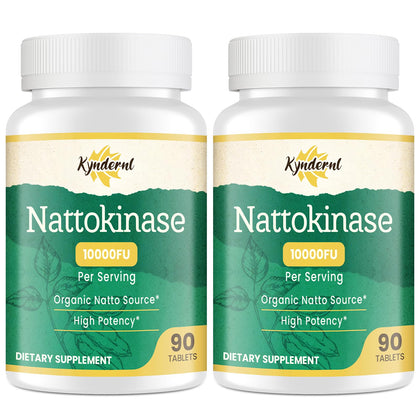 KYNDERNL Nattokinase 10000 FU 180 comprimés vue avant