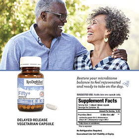 Kyo-Dophilus Fifty+ Probiotique sur une table