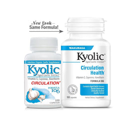 Kyolic Aged Garlic Extract 100 capsules dans une main