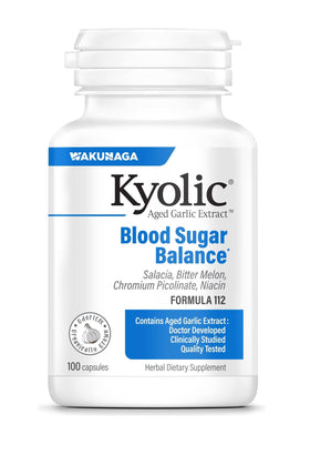 Kyolic Aged Garlic Extract 100 capsules vue avant avec étiquette
