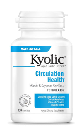 Kyolic Aged Garlic Extract 100 capsules vue de face