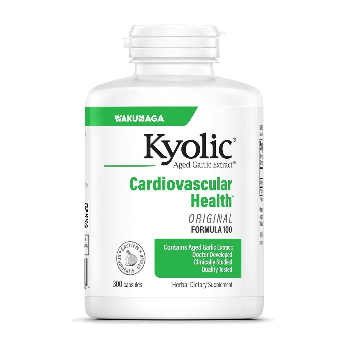 Kyolic Aged Garlic Extract 300 capsules vue de face