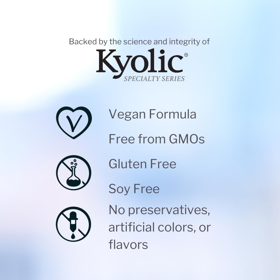 Kyolic Calm Mood 60 capsules sur fond blanc