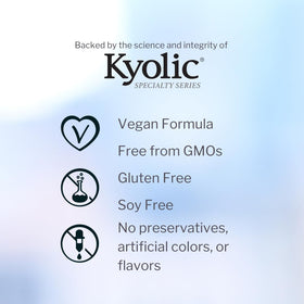 Kyolic Calm Mood 60 capsules sur fond blanc