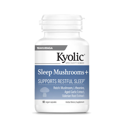 Kyolic Champignons de Sommeil+ 60 capsules vue de face