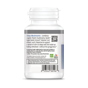Kyolic Champignons de Sommeil+ capsules sur une table