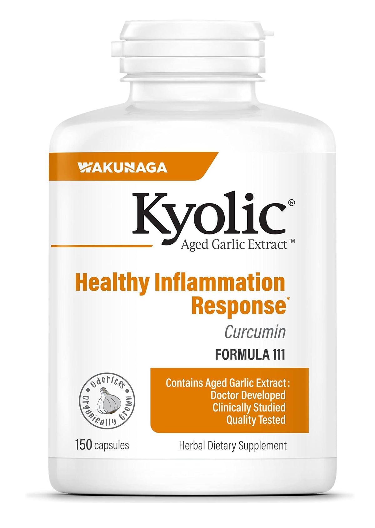 Kyolic Complément Alimentaire 150 Capsules vue de face