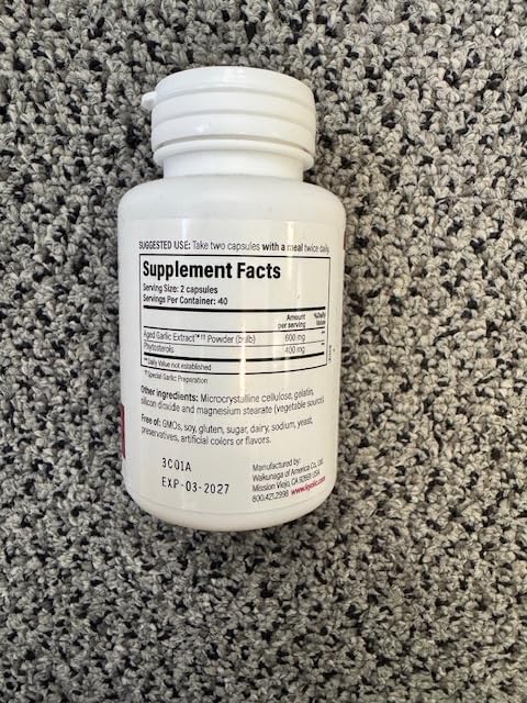 Kyolic Complément Alimentaire Ail Vieilli 80 Capsules - emballage