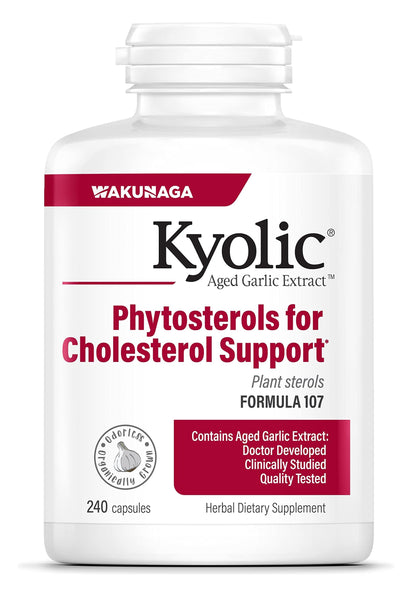 Kyolic Complément Alimentaire Formule 107 240 capsules vue de face