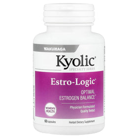 Kyolic Estro Logic 60 capsules vue de face