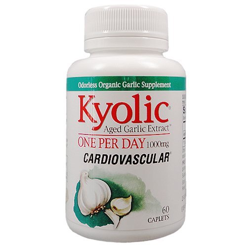 Kyolic Extrait de Ail Vieilli 1000 mg 60 comprimés, emballage avant