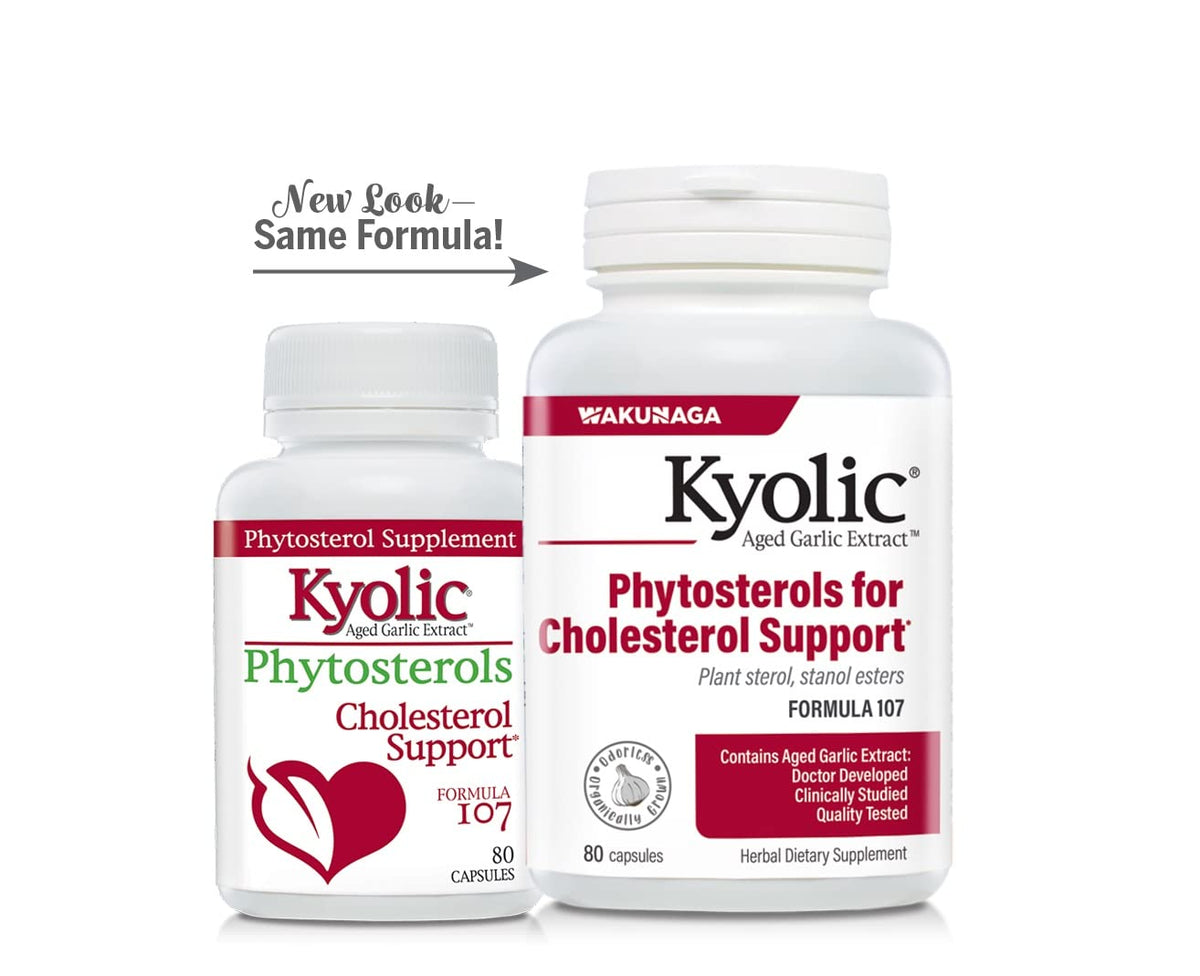 Kyolic Extrait de Ail Vieilli, capsules sur une cuillère