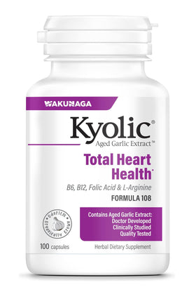 Kyolic Extrait de Ail Vieilli Formule 108 - boîte de 100 capsules