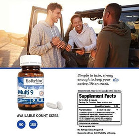 Kyolic Kyo-Dophilus Multi 9 Probiotique avec des ingrédients