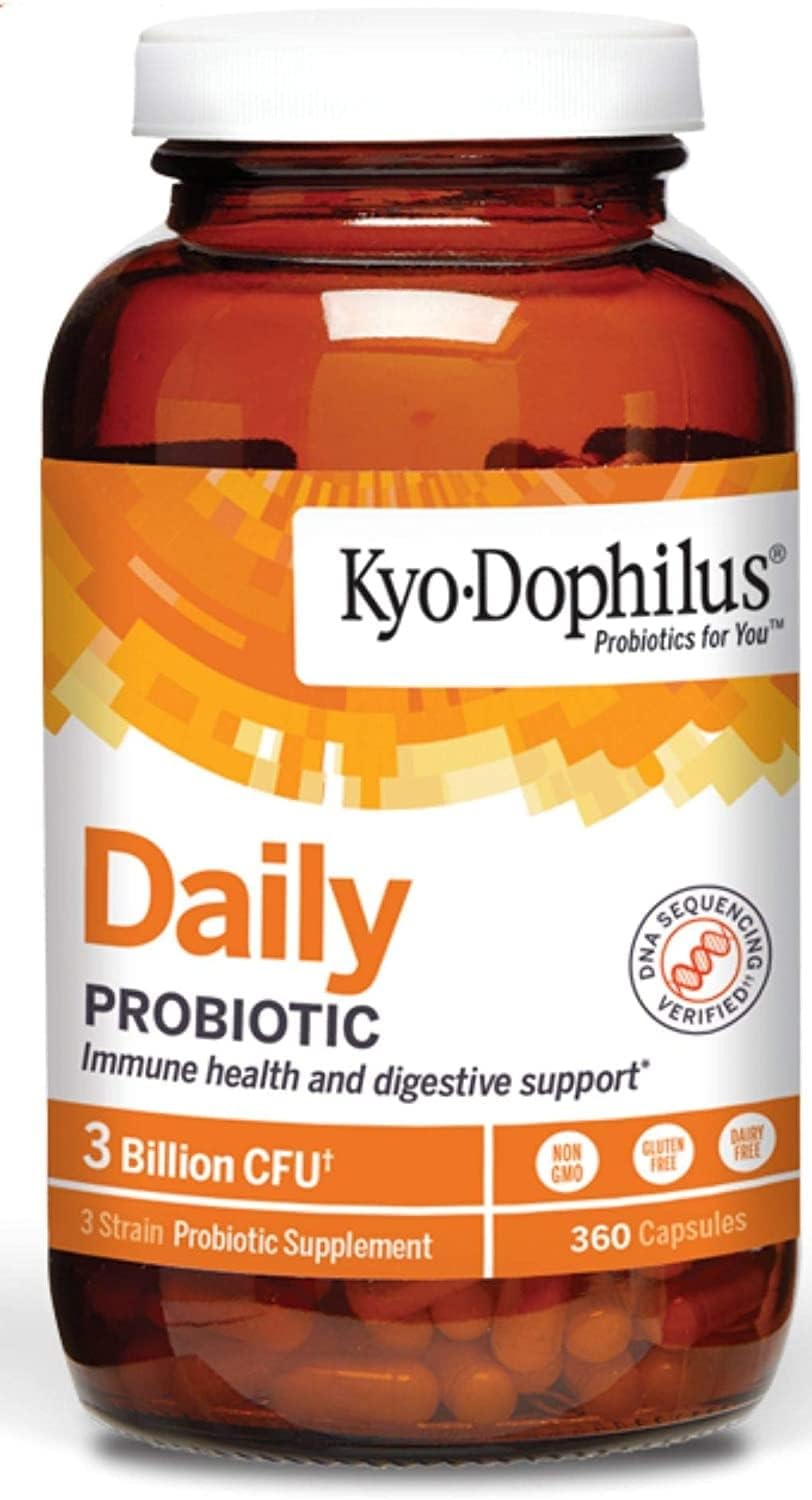 Kyolic Kyo-Dophilus Probiotique Quotidien 360 Capsules vue avant