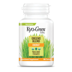 Kyolic Kyo-Green 180 Tablettes vue avant avec emballage