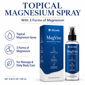 KYZTMHC MagVive Spray de Magnésium 100 ml avec texture légère