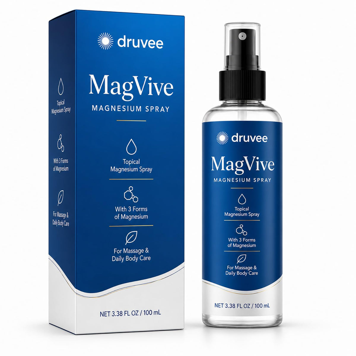 KYZTMHC MagVive Spray de Magnésium 100 ml vue de face