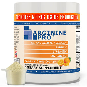 L-ARGININE PRO L-Arginine 5 500mg poudre orange vue de face
